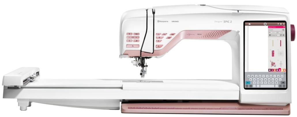 Designer Epic 2 with Embroidery Unit and mySewnet Library Screen